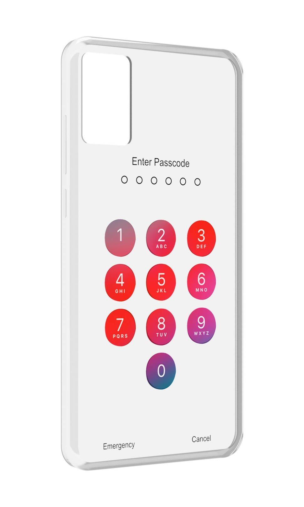 

Чехол MyPads введите-пароль для CUBOT P50, Прозрачный, Tocco