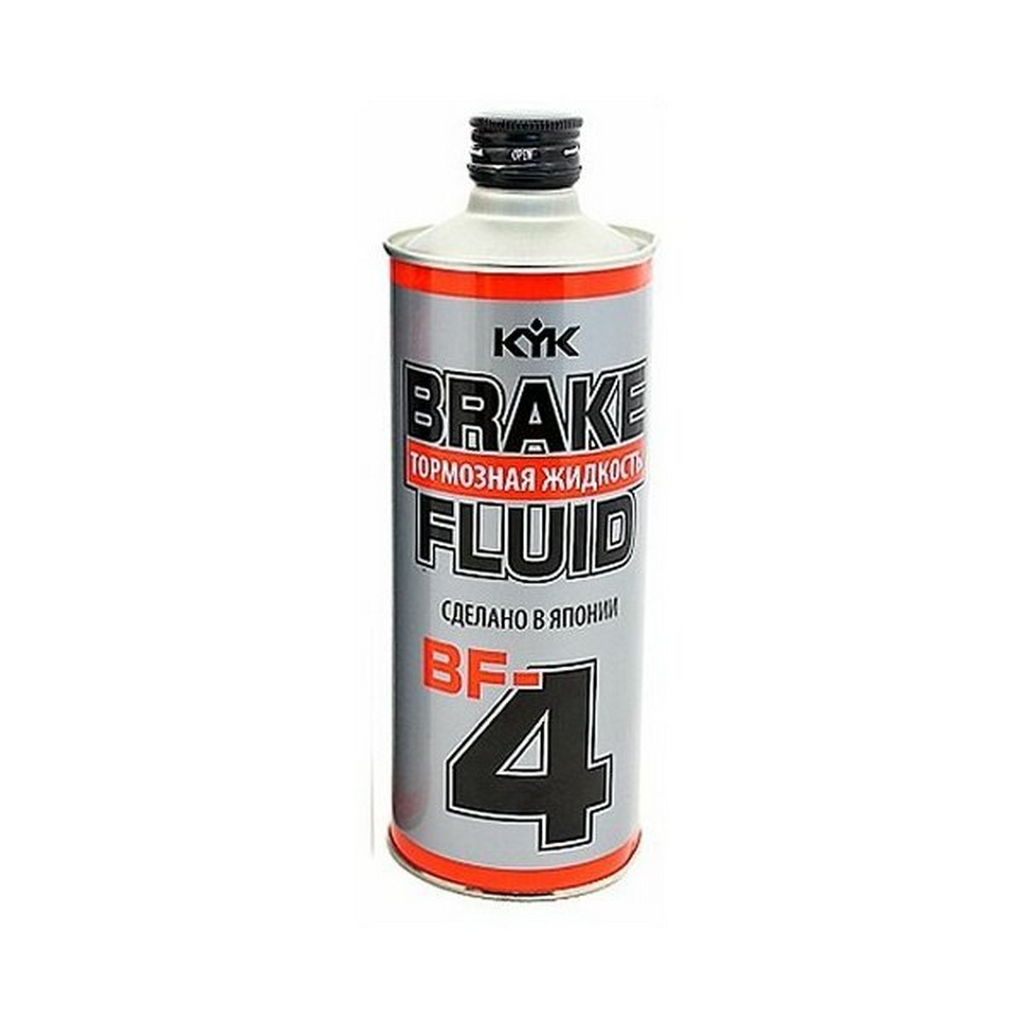 фото Тормозная жидкость dot-4 kyk brake fluid bf-4 (0,5л) kyk арт. 58058