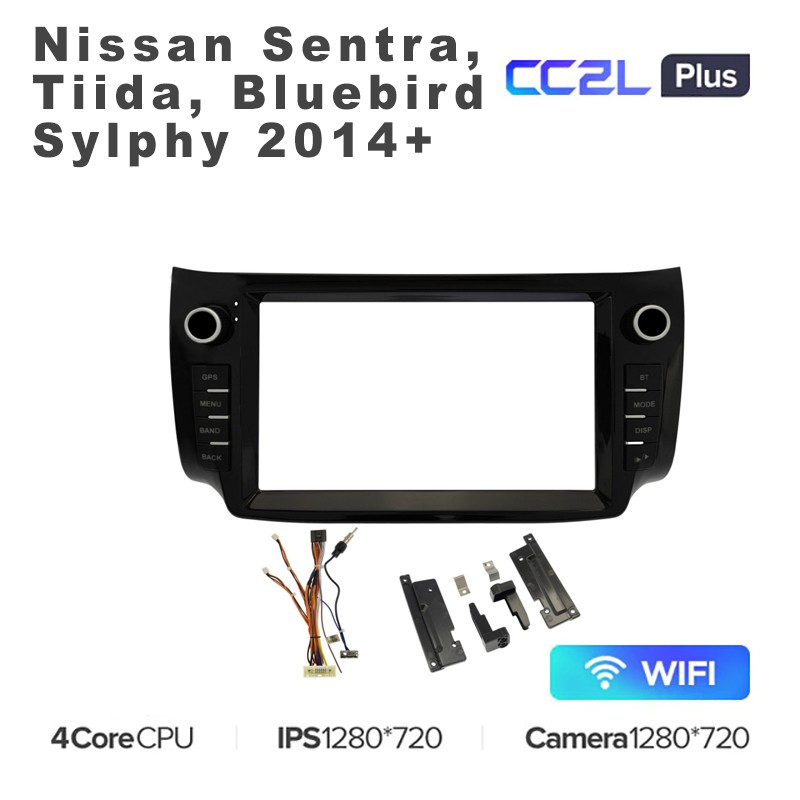 Штатная магнитола Teyes CC2L Plus 9 для Nissan Sentra Tiida Bluebird Sylphy 2014 116G 2527800₽