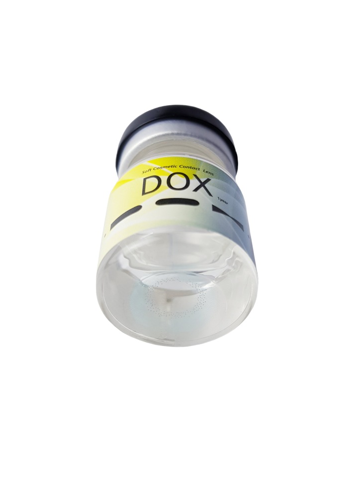 Цветные контактные линзы DOX KIWI BLUE -4.75;BC:8.6;DIA:14.2(1 линза)