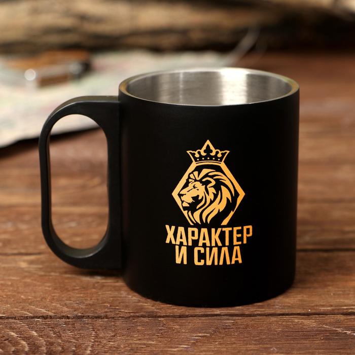 фото Кружка "характер и сила", 180 мл командор