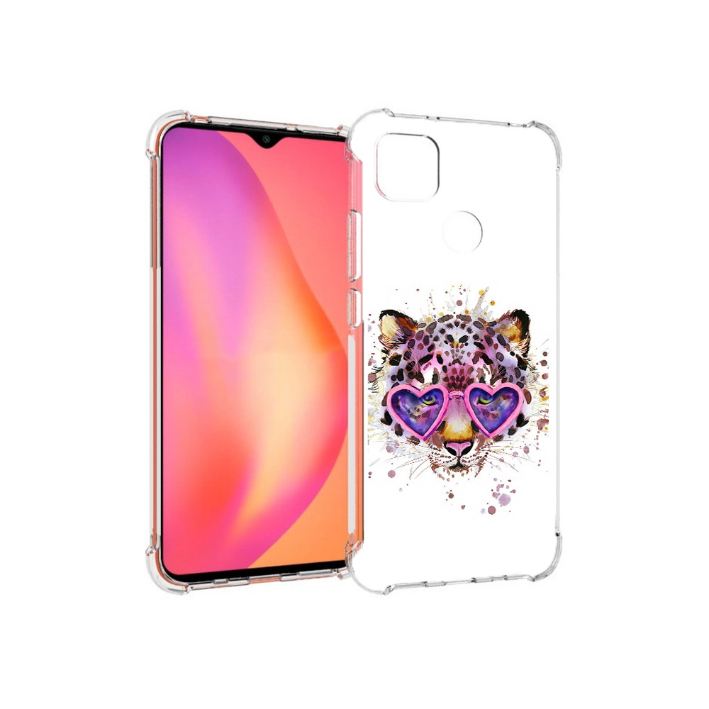 

Чехол MyPads Tocco для Xiaomi Redmi 9C модный леопард (PT152115.265.480), Прозрачный, Tocco