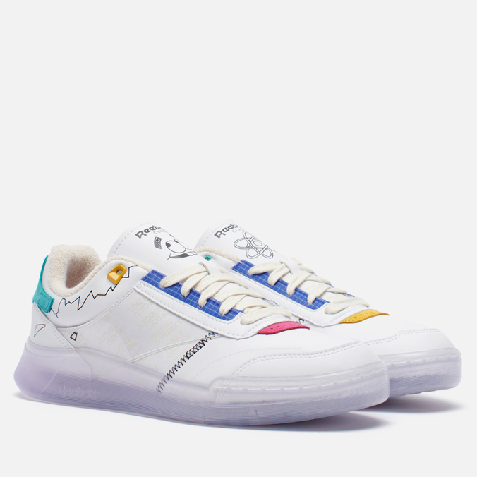 фото Кроссовки женские reebok x jurassic park club c legacy белые 5.5 us