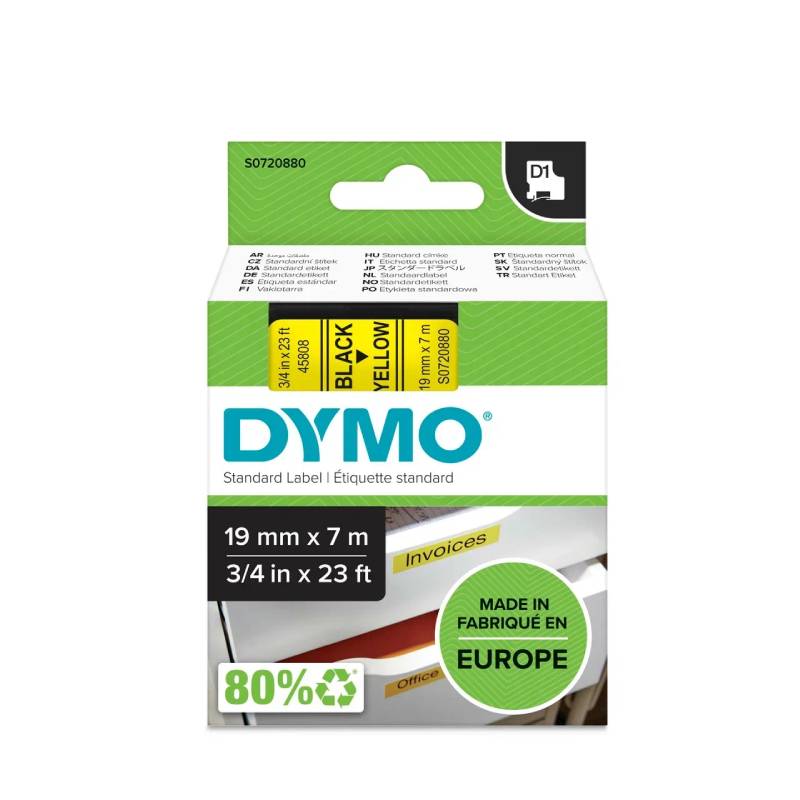 

Картридж для термопринтера DYMO (DYMO45806) черный, совместимый