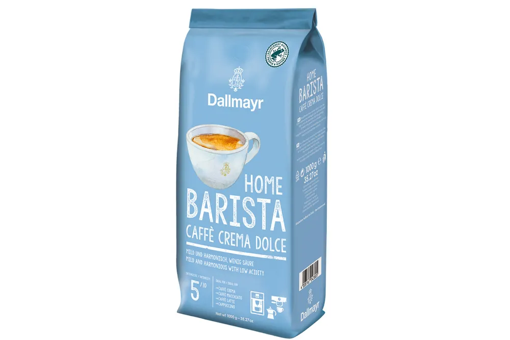 Кофе в зернах Dallmayr Home Barista Caffe Crema Dolce, 1кг