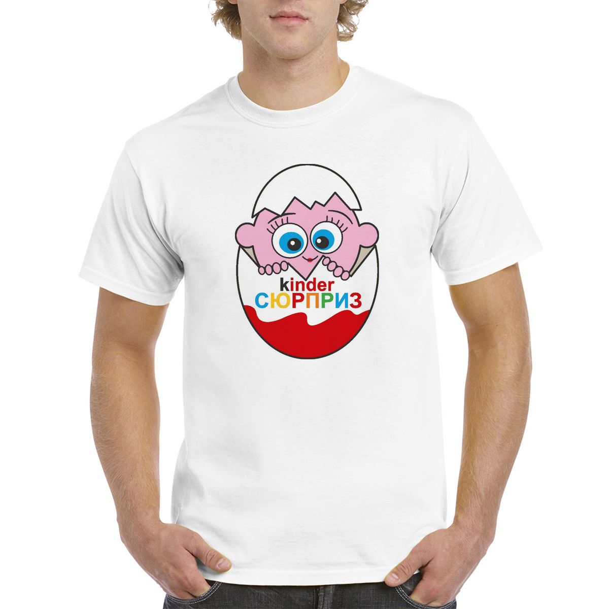 

Футболка женская CoolPodarok M0113547 белая 52 RU, Белый, M0113547