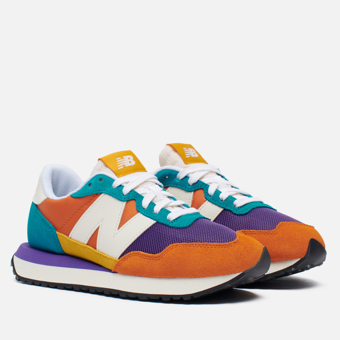 фото Кроссовки женские new balance ws237pk1 patchwork prep оранжевые 8.5 us