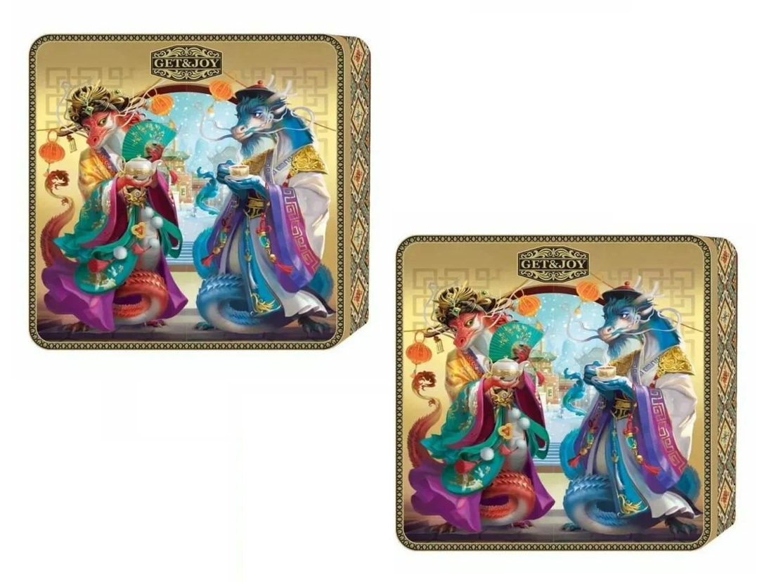 

Чай черный GET&JOY Драконы, 100 г, 2 шт