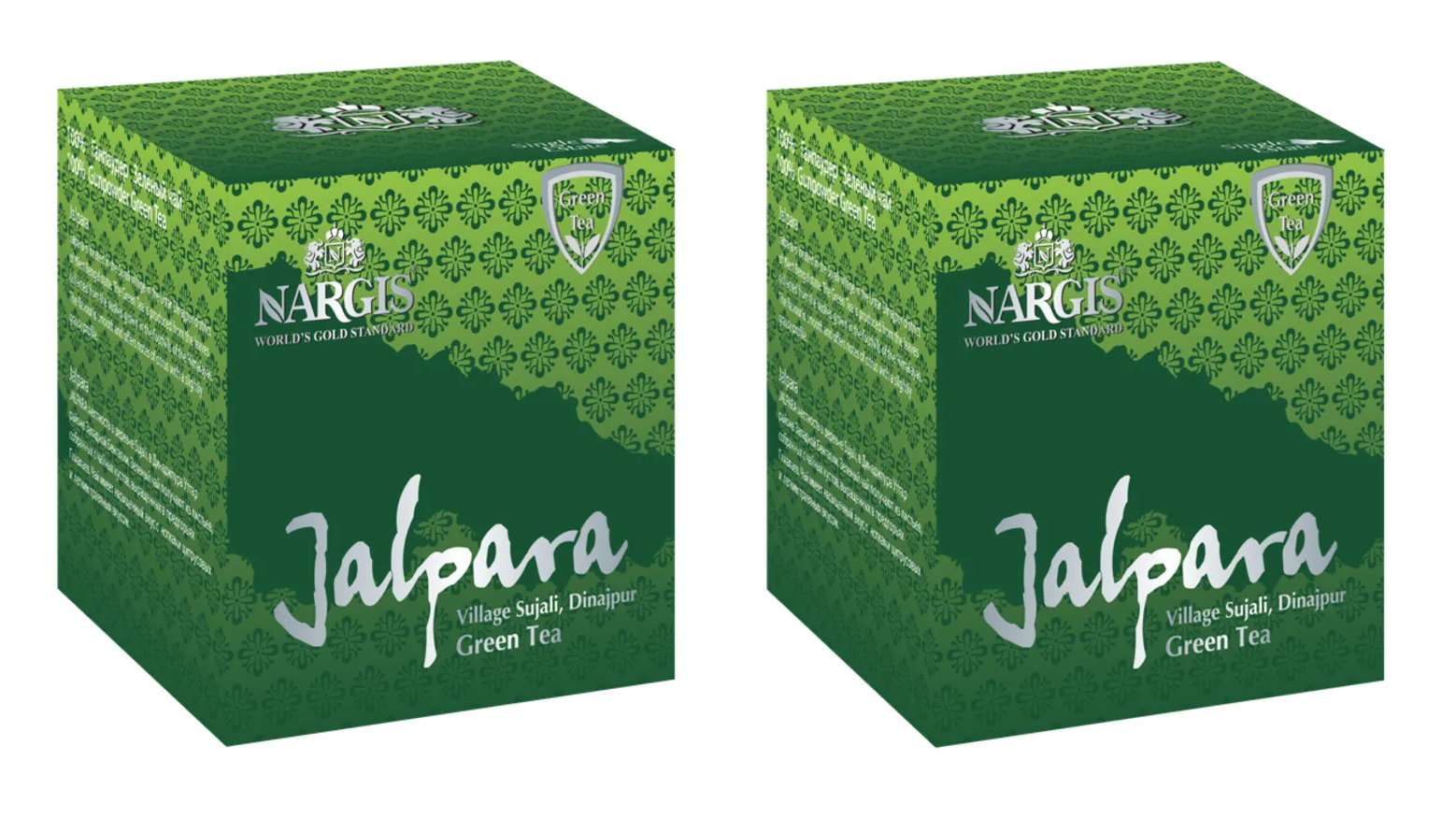 Чай зеленый Nargis листовой Jalpara, 100 г, 2 упаковки