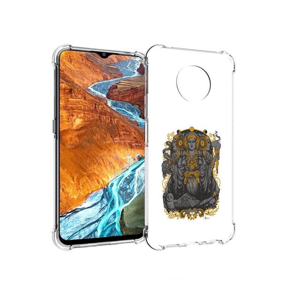 

Чехол MyPads Tocco для Nokia G300 божество с золотыми элементами (PT224563.108.241), Прозрачный, Tocco