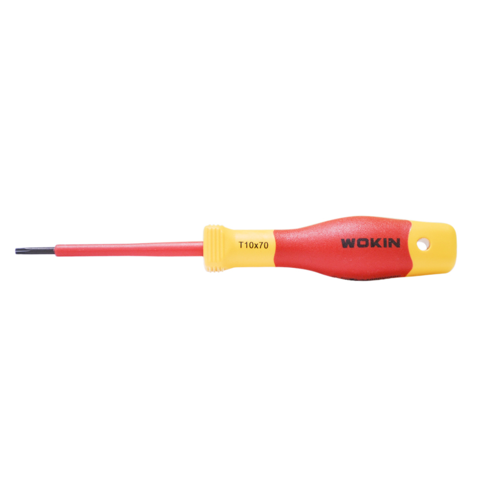 Диэлектрическая отвертка TORX WOKIN T10x70 мм 561810 281₽