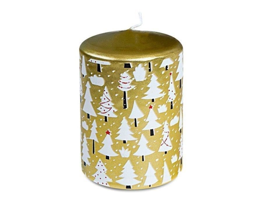 Декоративная свеча ручной работы АмиПлюшки Лимон, 3 см, SV300-E7