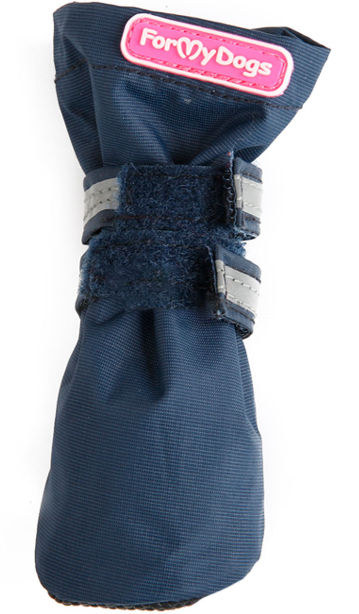 фото Сапоги для собак for my dogs темно-синие fmd697-2021 4