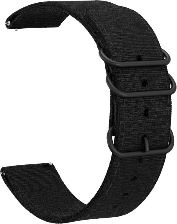 

Ремешок тканевый Dim 22 для Elari KidPhone 4G (Черный)