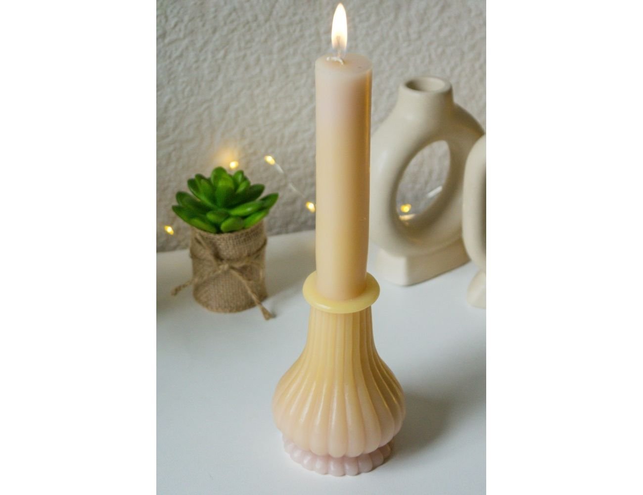 Декоративная свеча ручной работы АмиПлюшки Фруктовый Микс Q12, 3 см, SV300-E22