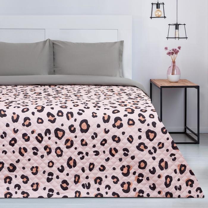 

Покрывало Этель евро Leopard, 230х210 ±5см, микрофибра