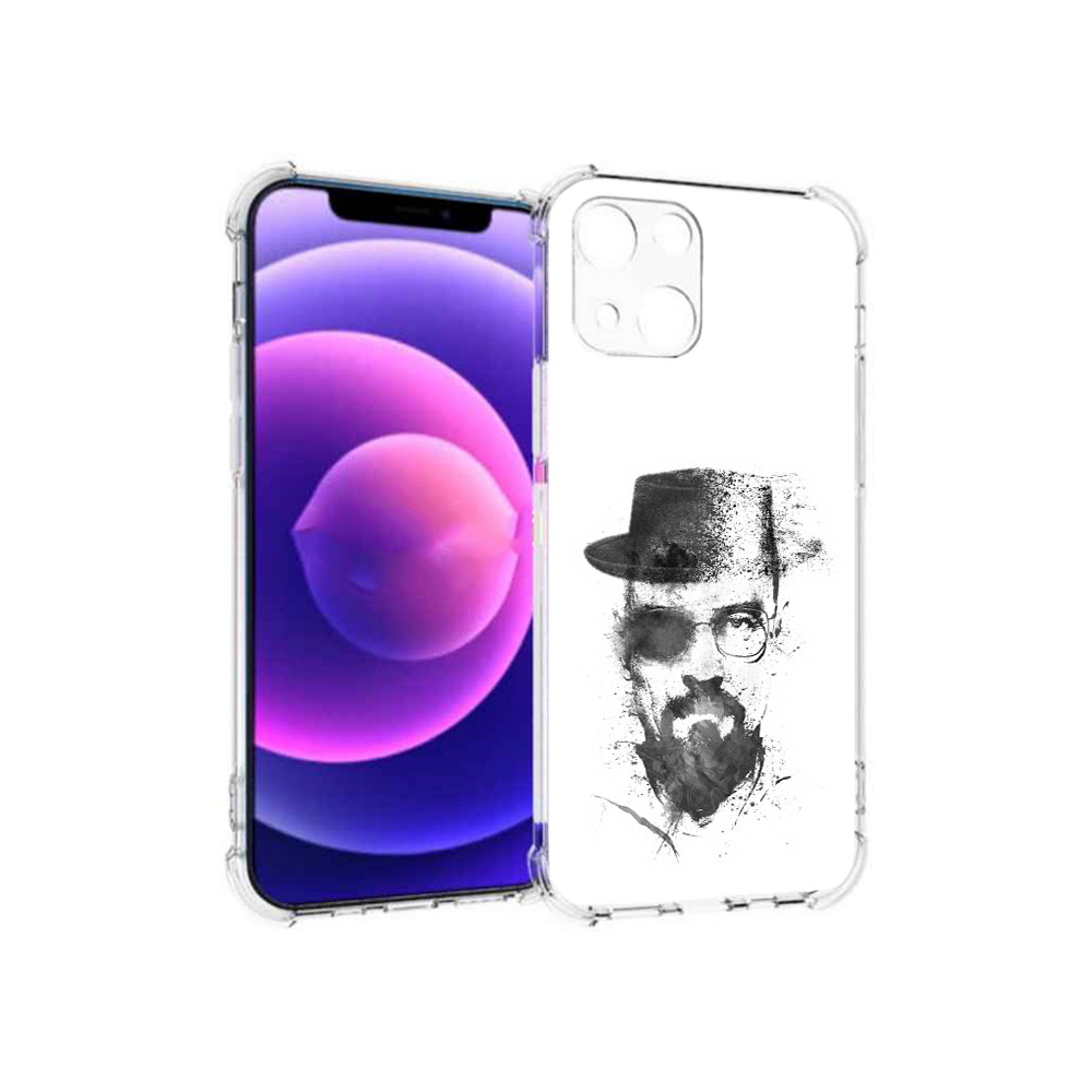 

Чехол MyPads Tocco для Apple iPhone 13 mini загадочный человек (PT162959.608.347), Прозрачный, Tocco