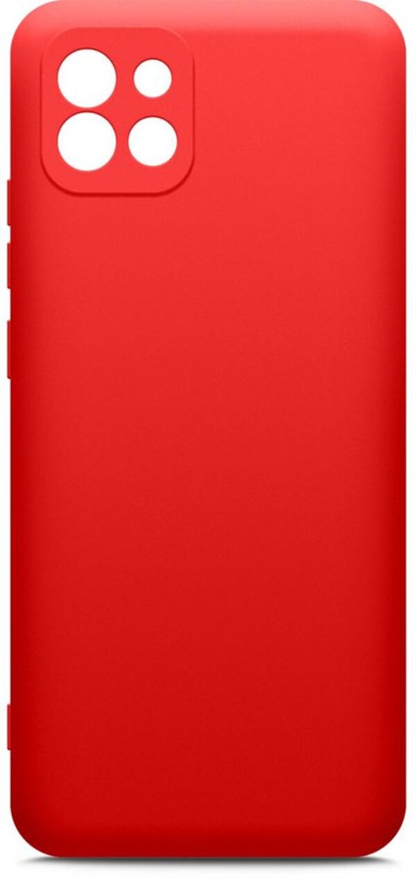 

Чехол BoraSCO Microfiber Case для Samsung Galaxy A03 красный