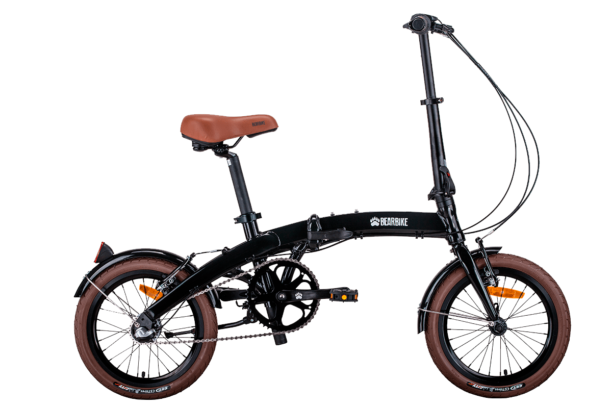 фото Велосипед bearbike budapest 2021 16 one size оранжевый