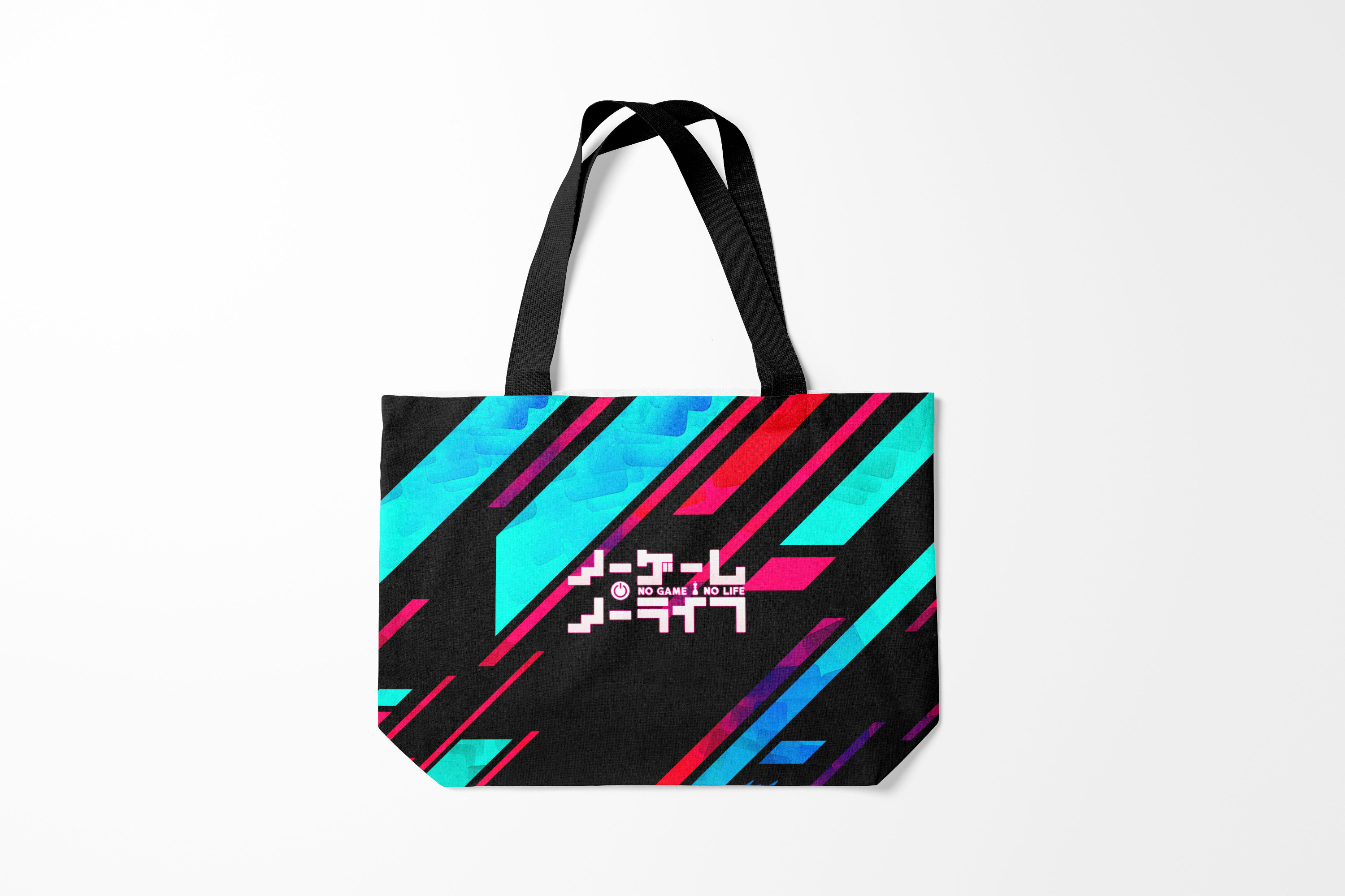 

Сумка шoппер унисекс Burnettie No Game Life LOGO, черный, No Game Life LOGO