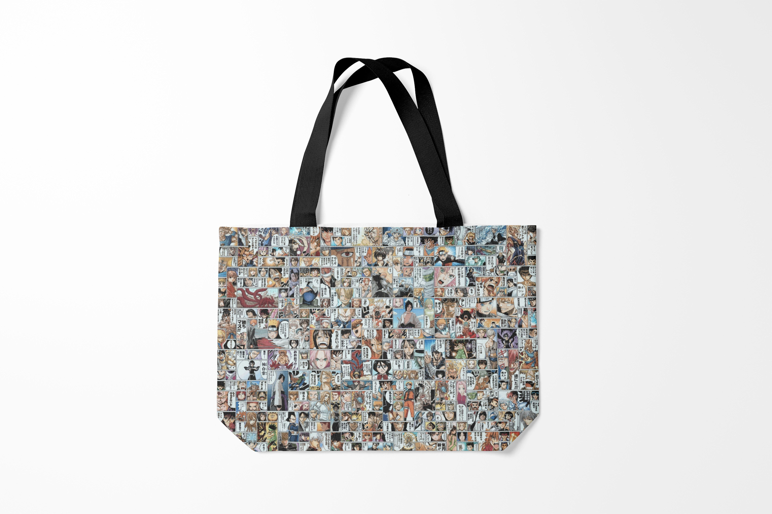 

Сумка шoппер унисекс Burnettie MANGA PATTERN, разноцветный, MANGA PATTERN