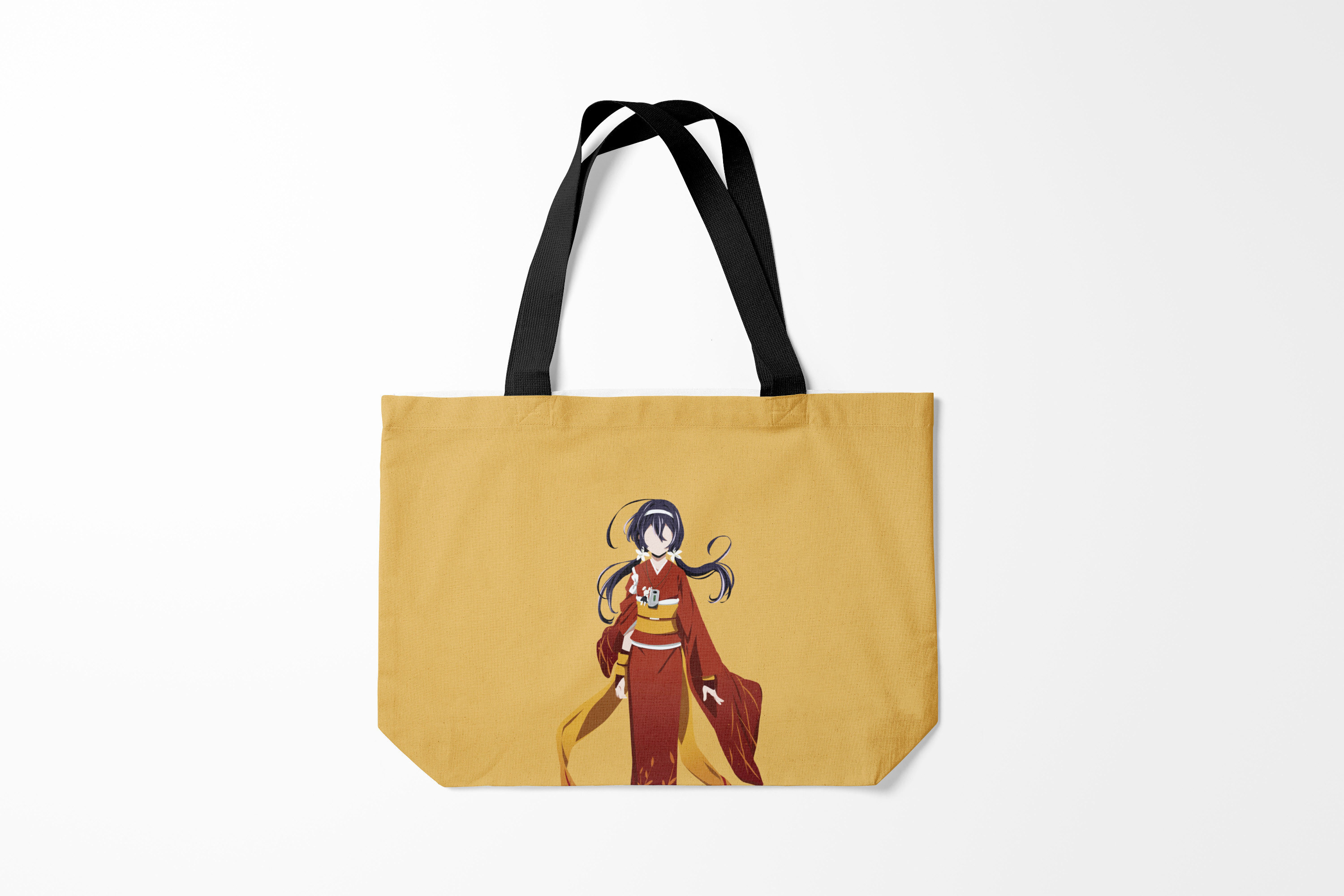 

Сумка шoппер унисекс Burnettie Kyouka Izumi, желтый, Kyouka Izumi