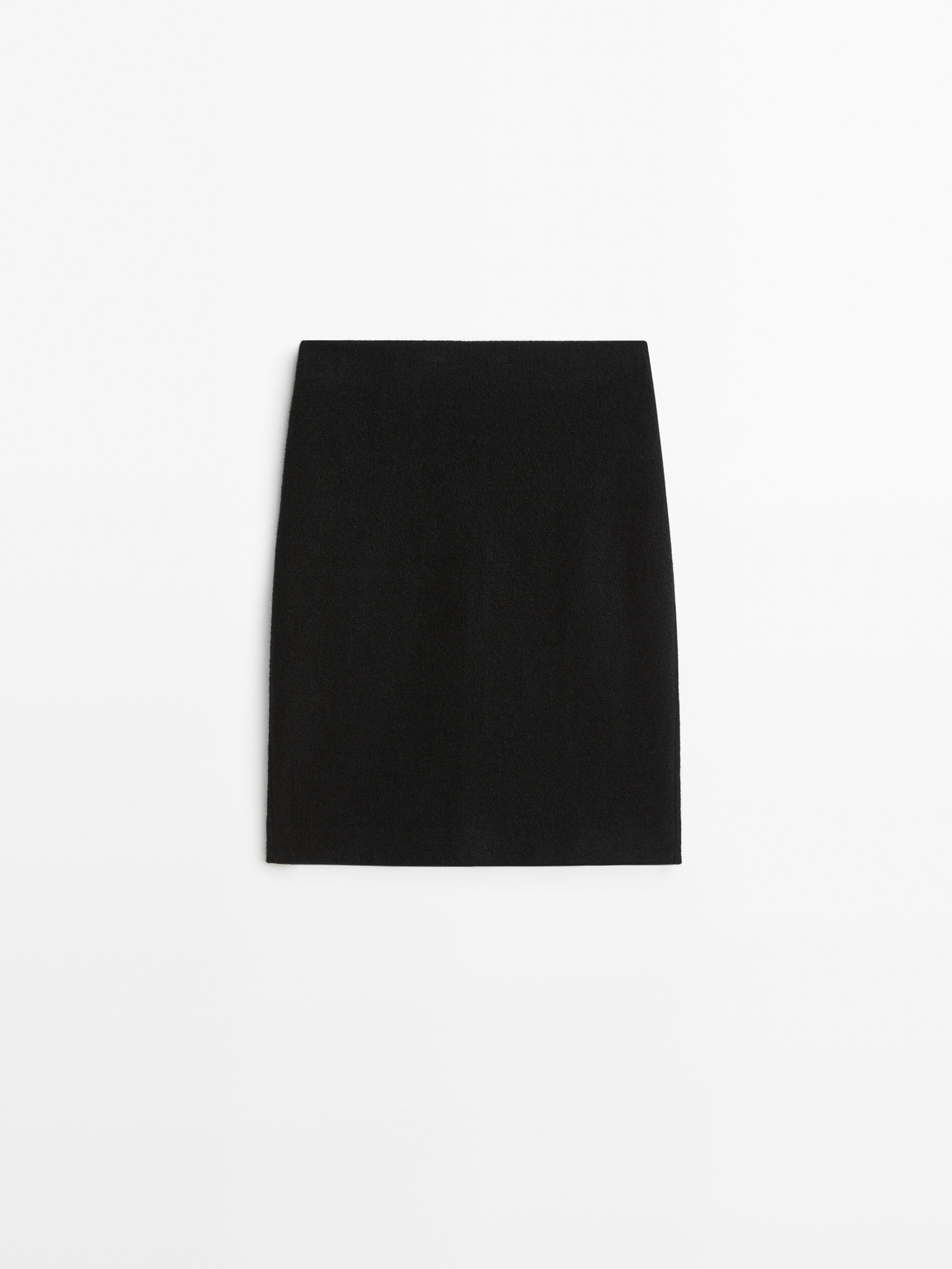 

Юбка женская Massimo Dutti 05201918800 черная L, 05201918800