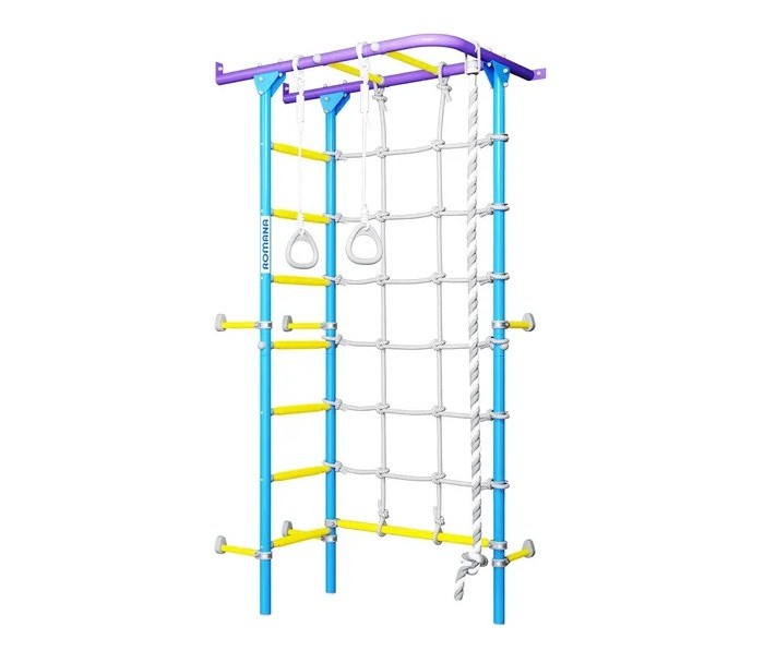 Детский спортивный комплекс Romana S4 сиренево-голубой СГ000004586