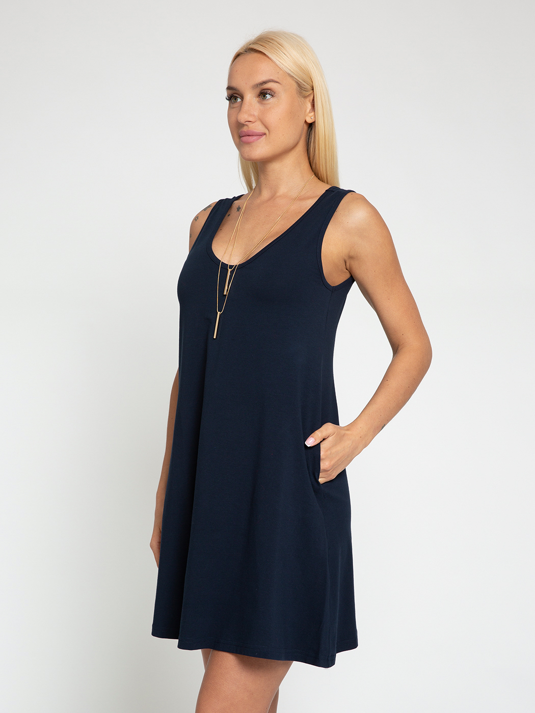 

Сарафан женский Lunarable kelb028_ синий 2XL, kelb028_