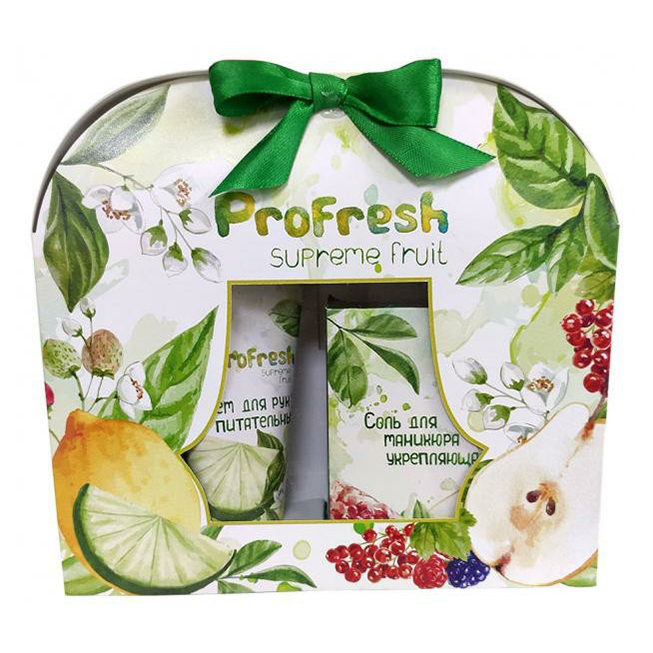 фото Набор profresh крем для рук питательный 50 мл + соль для маникюра укрепляющая 100 г