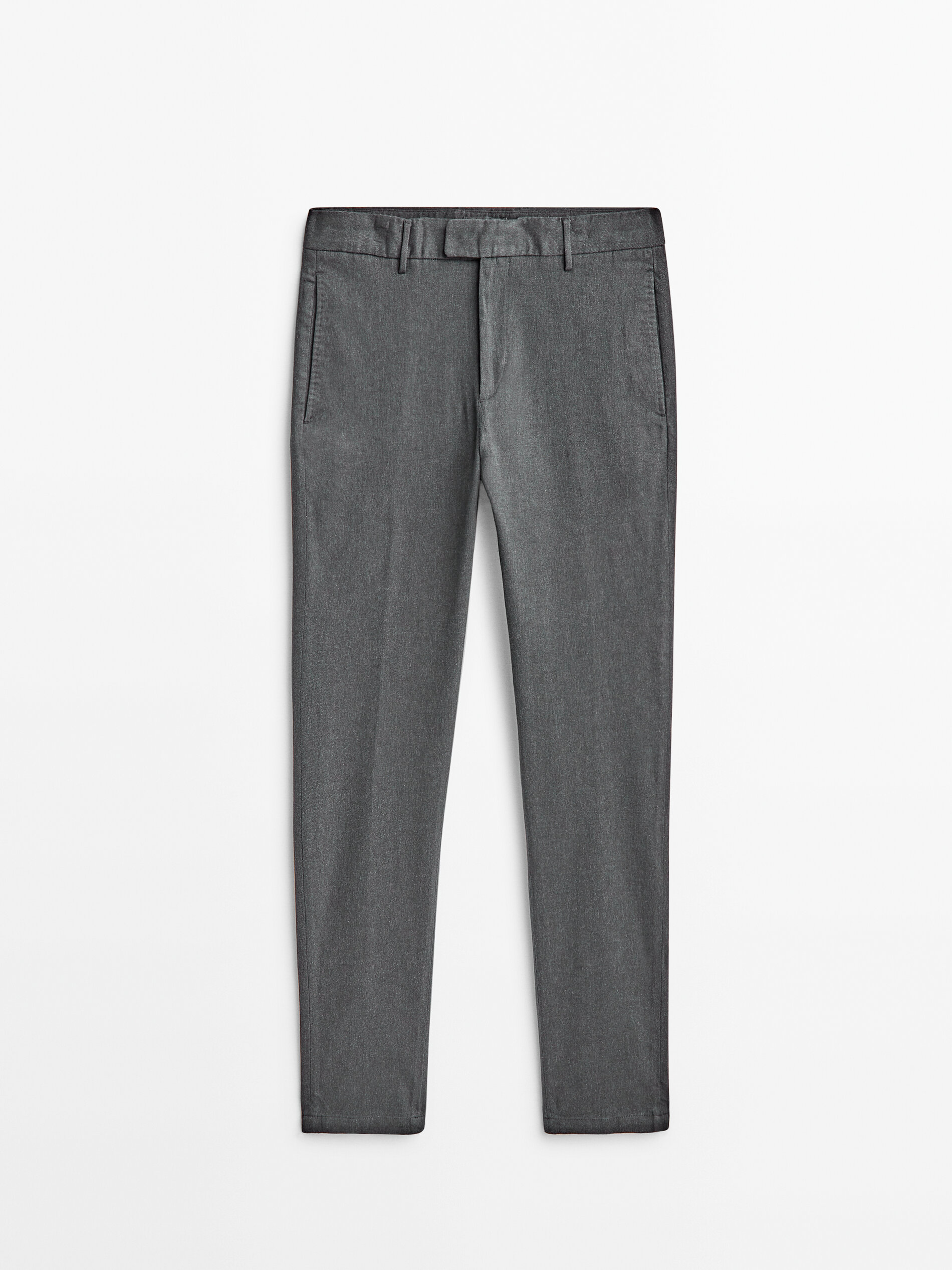 

Брюки мужские Massimo Dutti 00008038802 серые 44, 00008038802