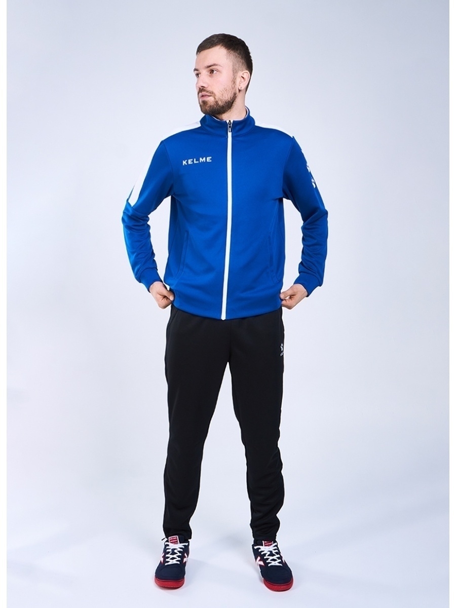 Костюм мужской KELME Tracksuit Adults синий L