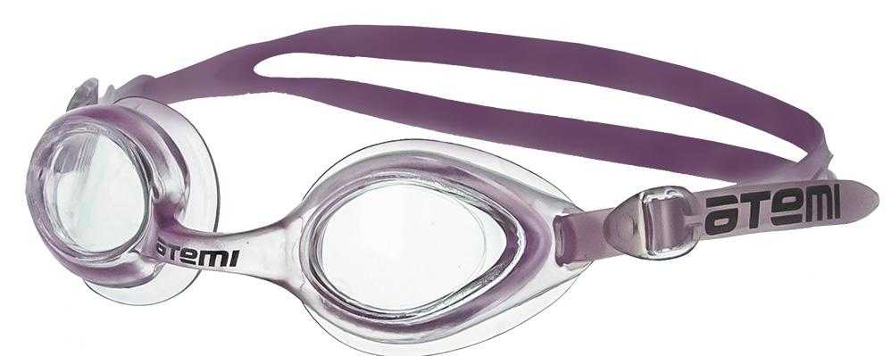 Очки для плавания Atemi, дет., силикон, (фиолет), N7602