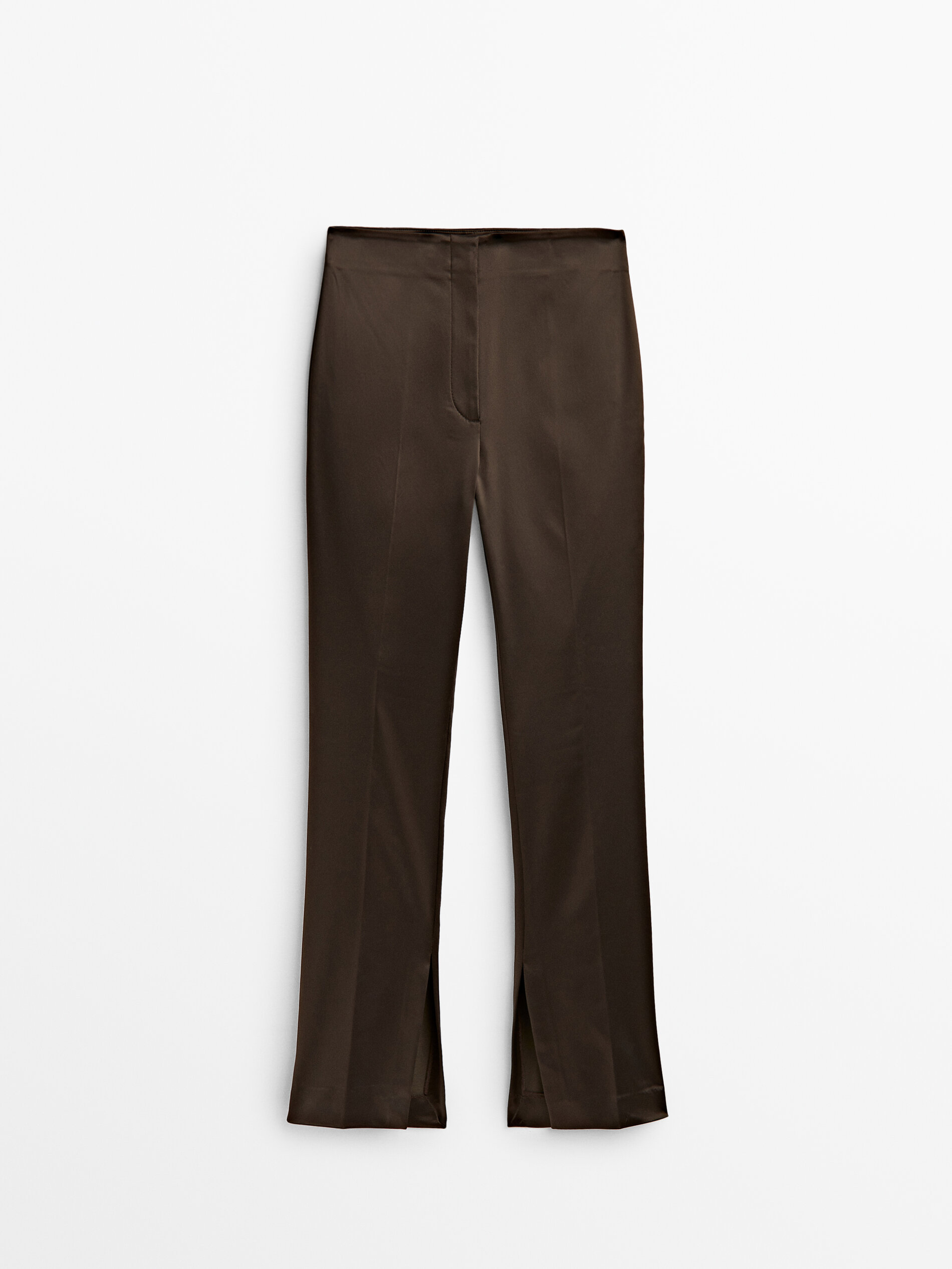 

Брюки женские Massimo Dutti 05003503700 коричневые 40, 05003503700