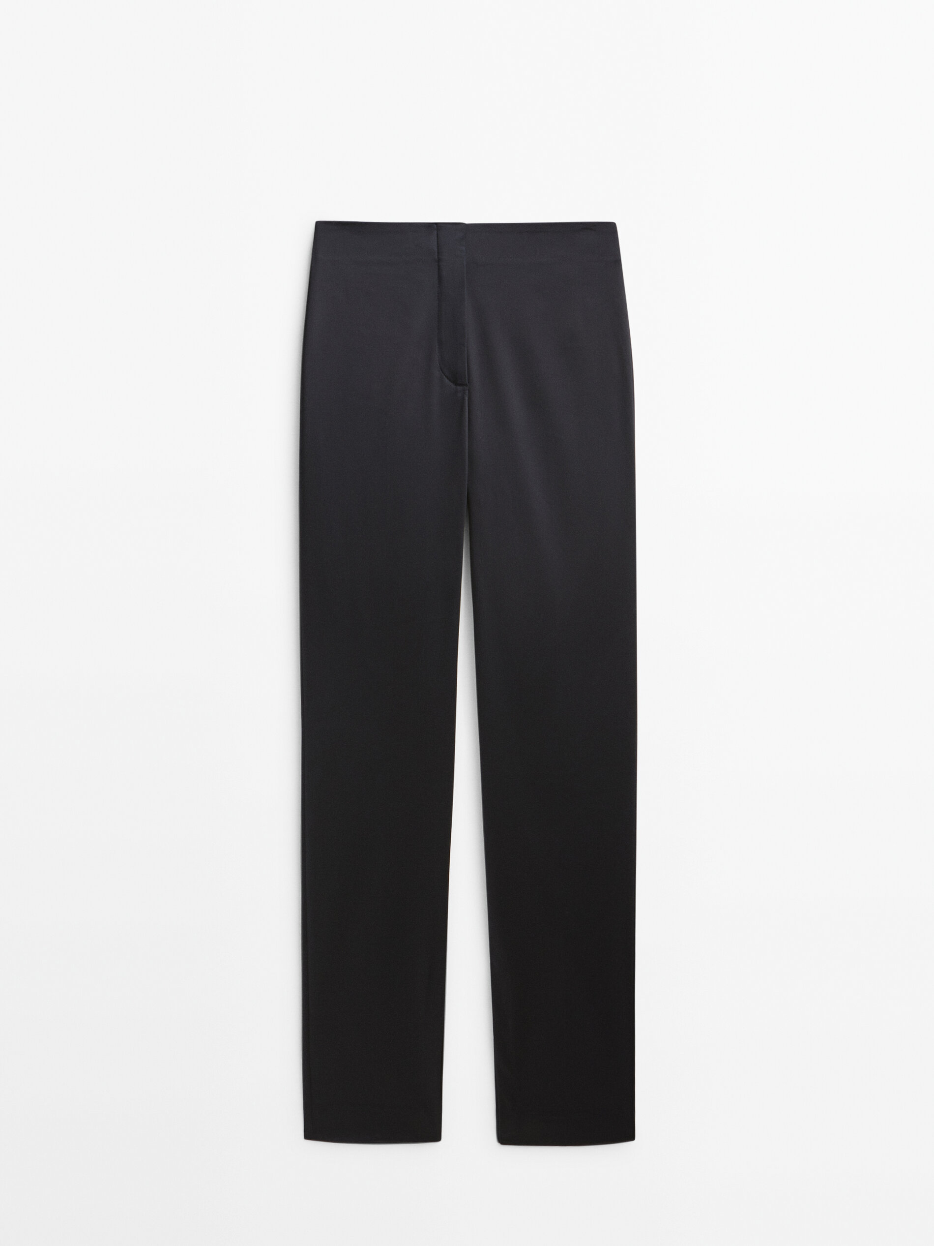 

Брюки женские Massimo Dutti 05003503401 синие 36, 05003503401