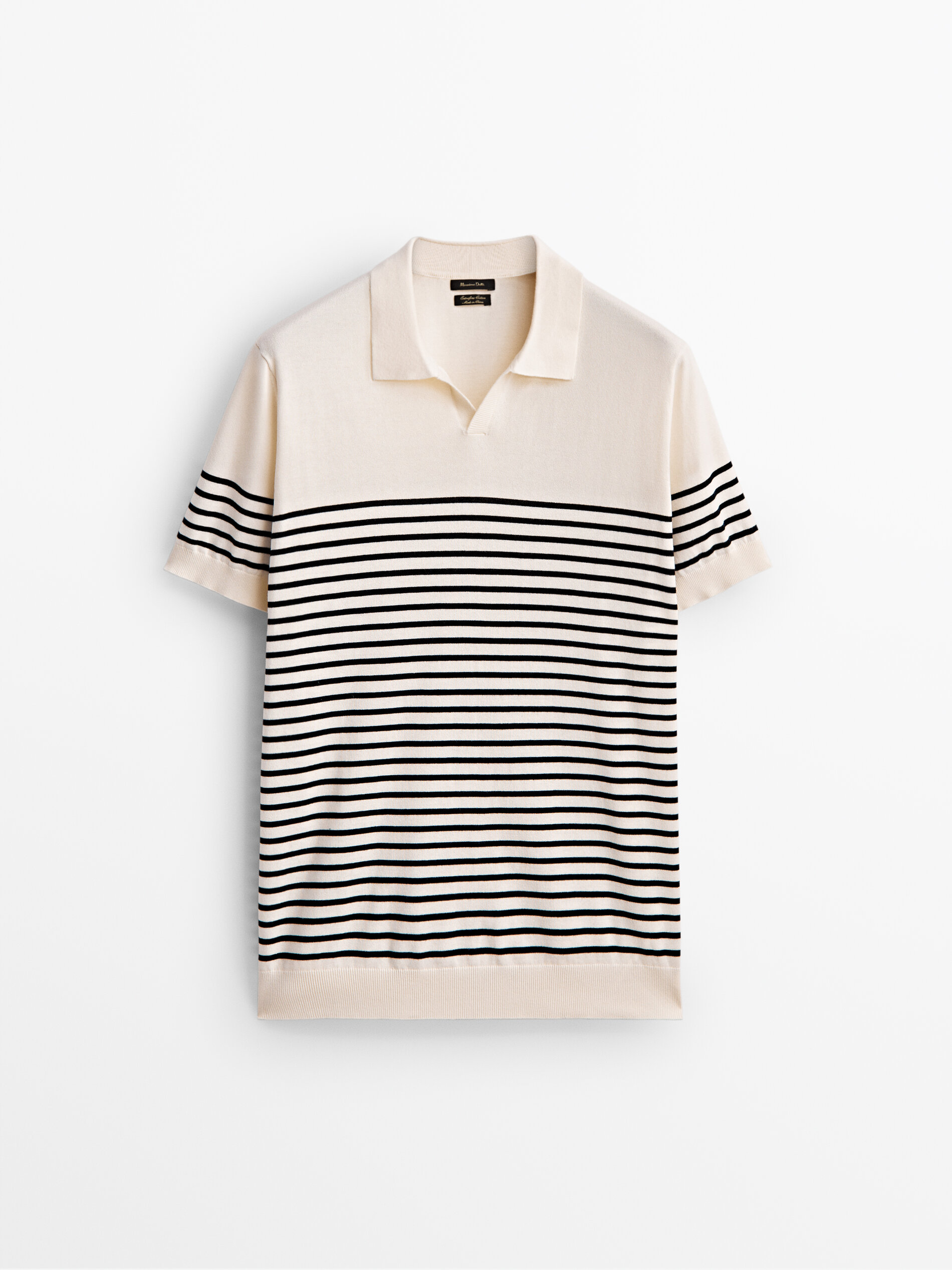 

Футболка мужская Massimo Dutti 00908401712 белая 2XL, 00908401712