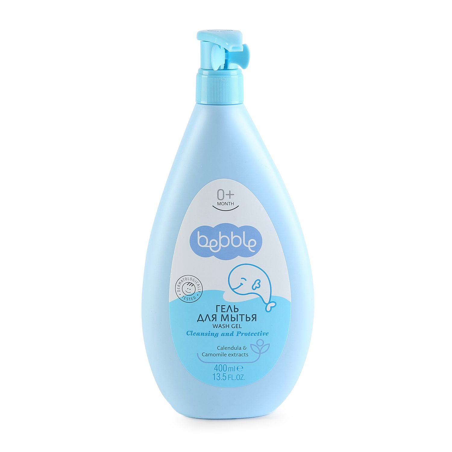 Гель для мытья детский Bebble Wash Gel 0+, 400 мл