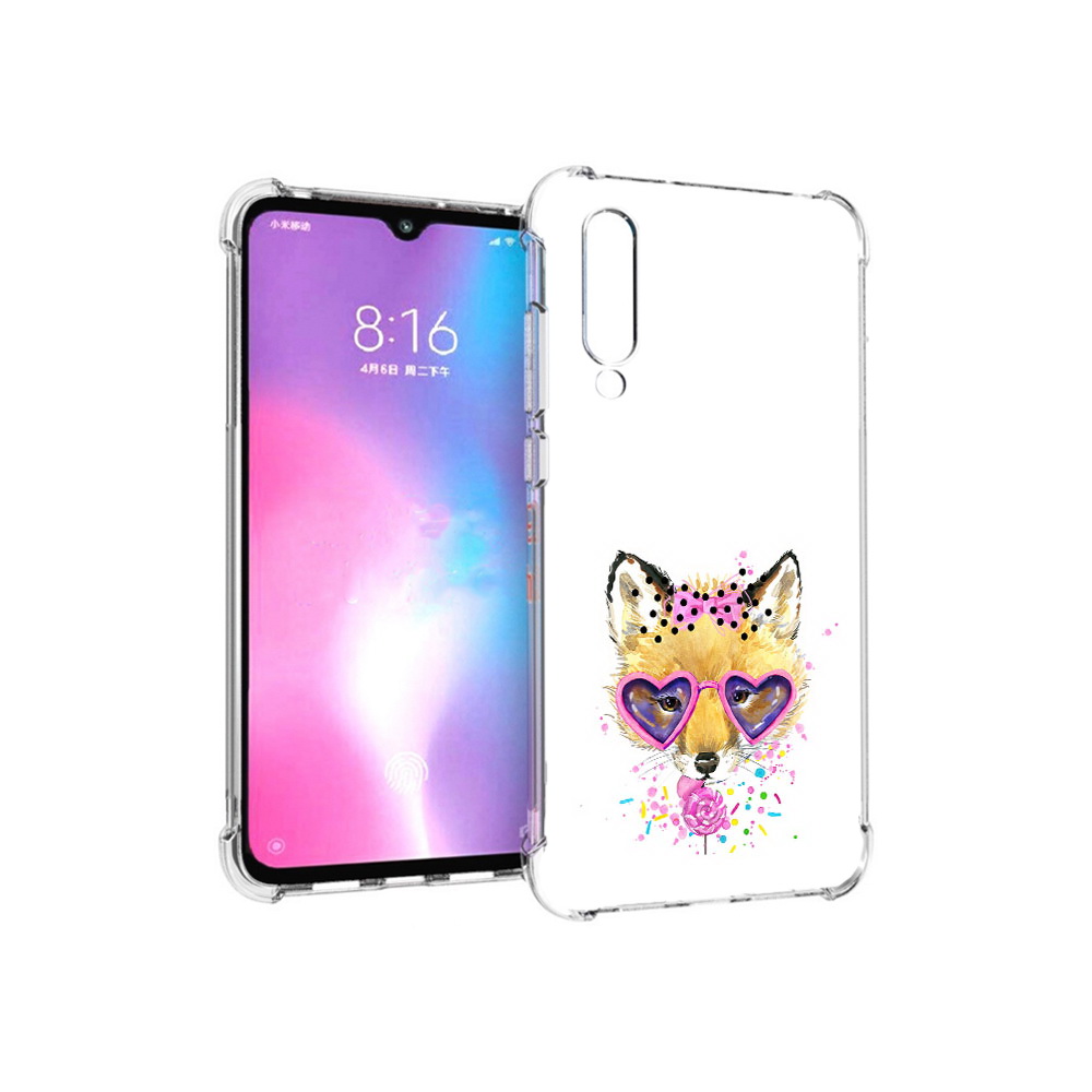

Чехол MyPads Tocco для Xiaomi Mi CC9 лисенок с бантиком (PT134127.292.441), Прозрачный, Tocco