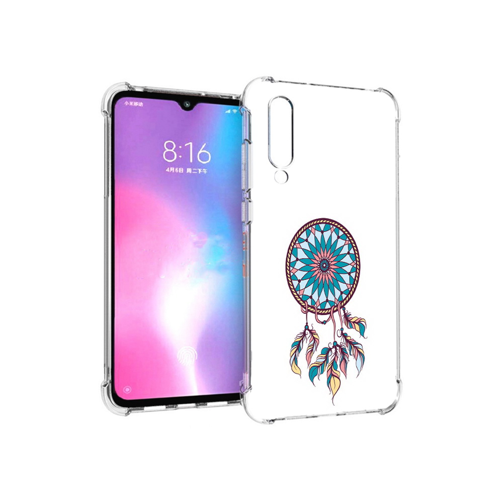 

Чехол MyPads Tocco для Xiaomi Mi CC9 ловец снов синий (PT134127.292.443), Прозрачный, Tocco