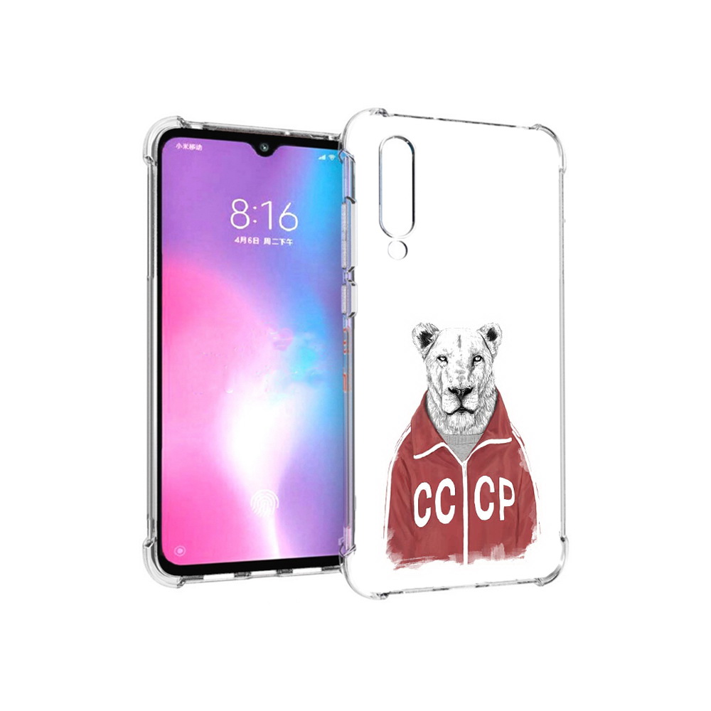 

Чехол MyPads Tocco для Xiaomi Mi CC9 львица ссср (PT134127.292.450), Прозрачный, Tocco