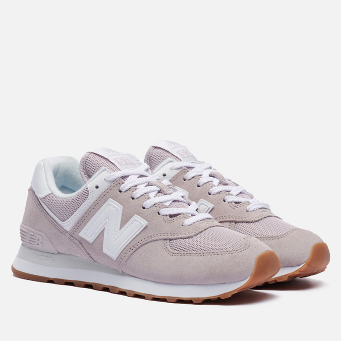 фото Кроссовки женские new balance wl574pa2 розовые 8.5 us