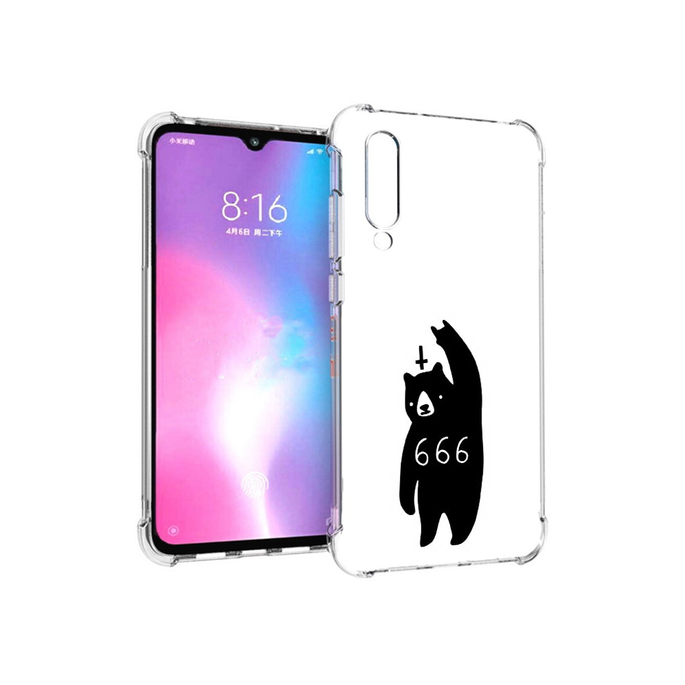 Чехол MyPads Tocco для Xiaomi Mi CC9 медведь 666 (PT134127.292.462)