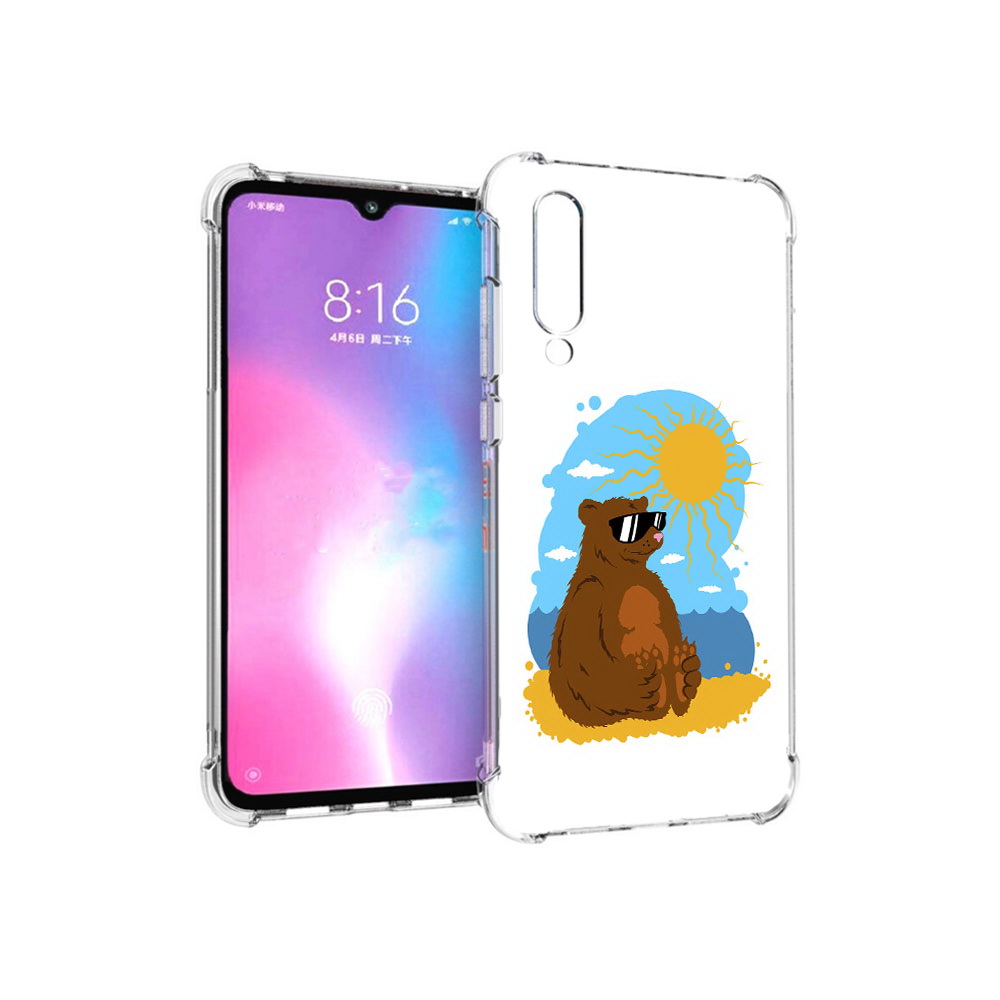 

Чехол MyPads Tocco для Xiaomi Mi CC9 медведь на чиле (PT134127.292.468), Прозрачный, Tocco