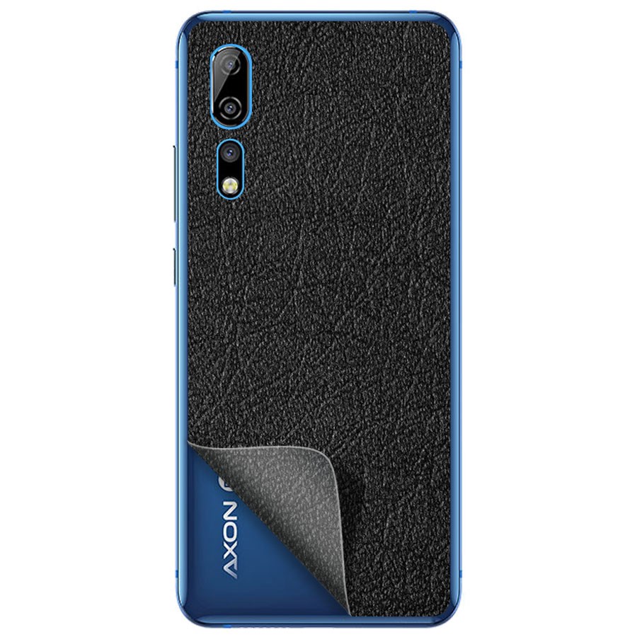 

Пленка защитная гидрогелевая Krutoff для ZTE Axon 10S Pro 5G задняя сторона (кожа черная)