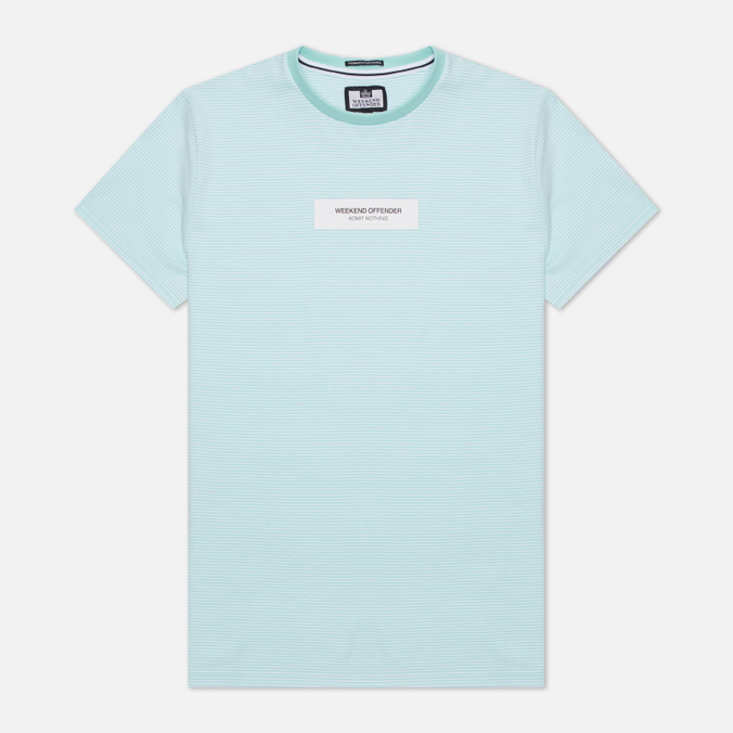 

Футболка мужская Weekend Offender TSSS2210-AQUA зеленая XL, TSSS2210-AQUA