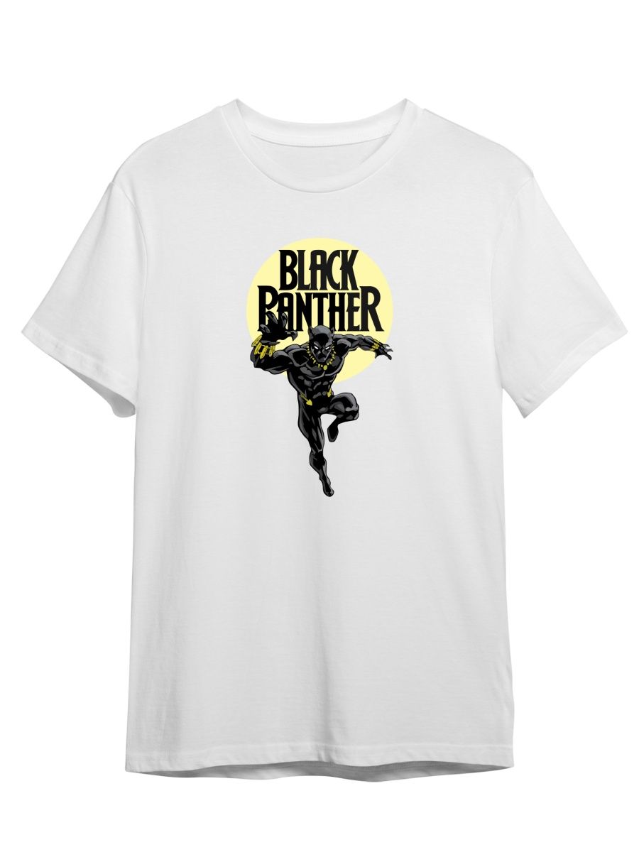 

Футболка унисекс СувенирShop Черная пантера/Black Panther/Marvel 10 белая L (48-50), Белый, "Черная пантера/Black Panther/Marvel" 10