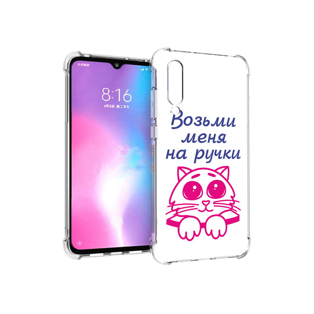 

Чехол MyPads Tocco для Xiaomi Mi CC9 мяу (PT134127.292.491), Прозрачный, Tocco