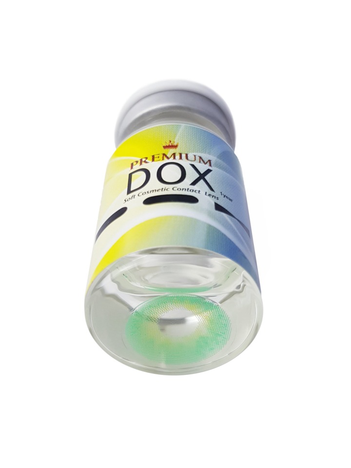 Купить Цветные контактные линзы DOX A2006 GREEN 0.00;BC:8.6;DIA:14.2(1 линза)