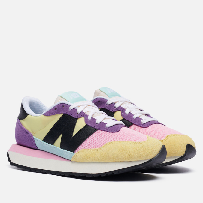 

Кроссовки женские New Balance 237 Patchwork Prep желтые 36.5 EU, 237 Patchwork Prep