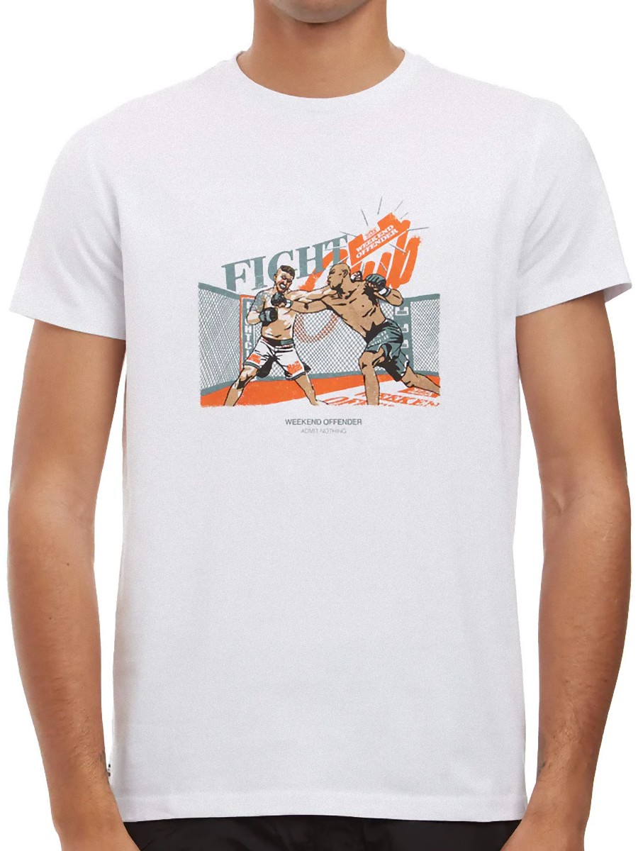 

Футболка мужская Weekend Offender PTSS2201-WHT белая L, PTSS2201-WHT